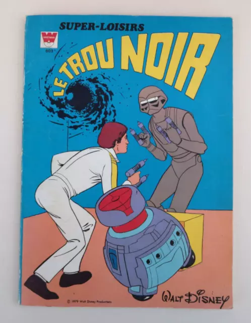 Walt Disney Whitman #603 Le Trou Noir The Black Hole Rare Edition France 1979