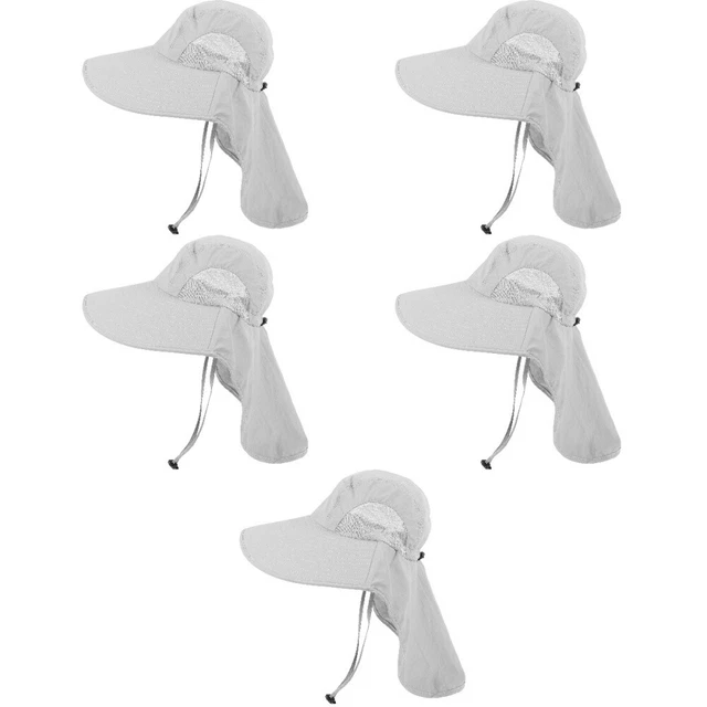 5 Count Chapeau De Pêcheur Chapeau De Seau D'été Bonnet À Séchage