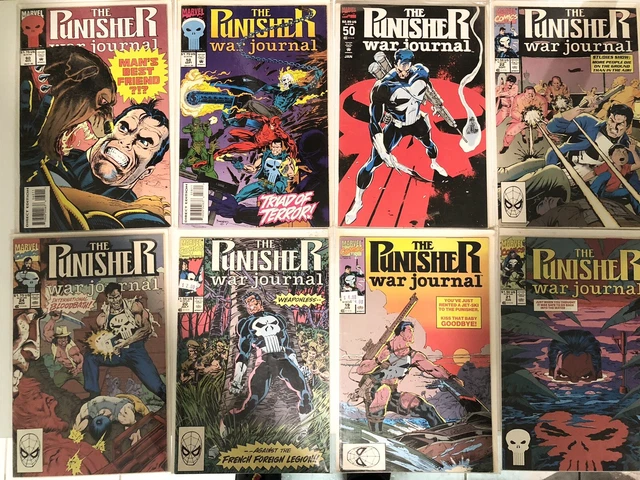 The Punisher: War Journal Lot of 24/The Punisher War Journal Suicide Run #63/SK6