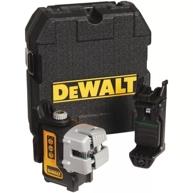 NEW DEWALT DW089CG 3 BEAM LINE LASER Measuring tool, GREEN Line Laser 3