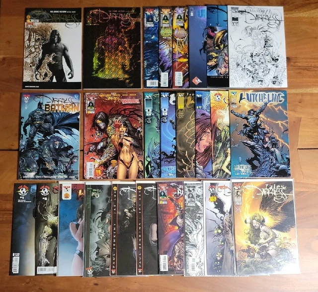 The Darkness Top Cow Image Comics Lot: Batman Witchblade Vampirella  : 24 Issues