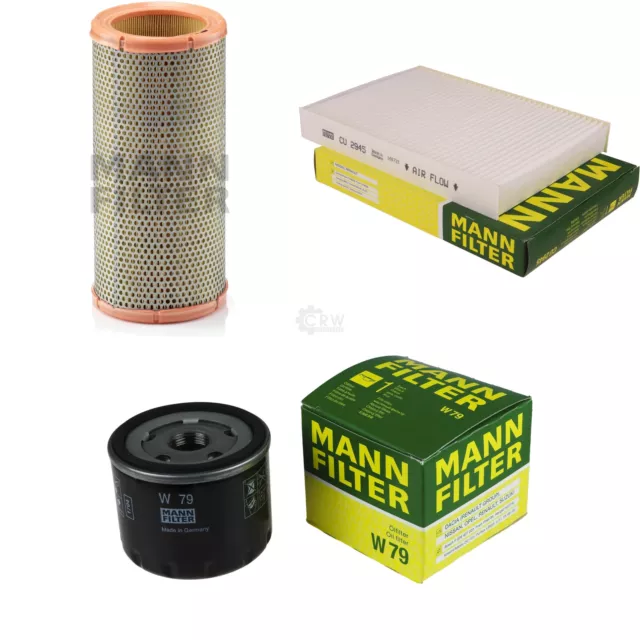 MANN-FILTER SET para Renault Megane I Classic LA0/1_ 1.9