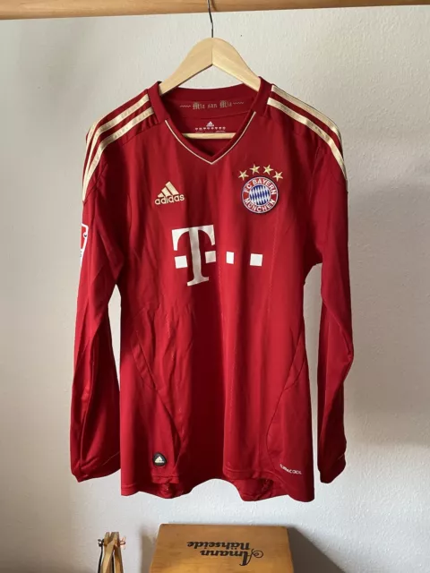 FC Bayern München Adidas Trikot Herren Gr. S langarm Alaba 2