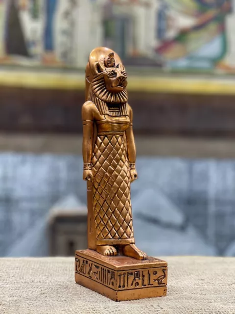 Amazing Sekhmet Goddess Statue - Goddess Of War - Made In Egypt