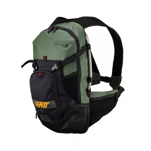 Sac à Dos Hydratation Vtt Mountain Lite 1.5 10l Avec D'Eau Vert 7023051400 Leat