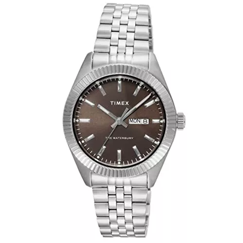 [TIMEX] Watch Waterbury Legacy Quartz 40MM TW2V46100 Men's Silver