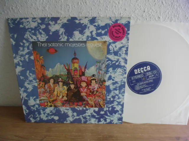 The Rolling Stones – Their Satanic Majesties Request 70s Lp mint- Megarare White