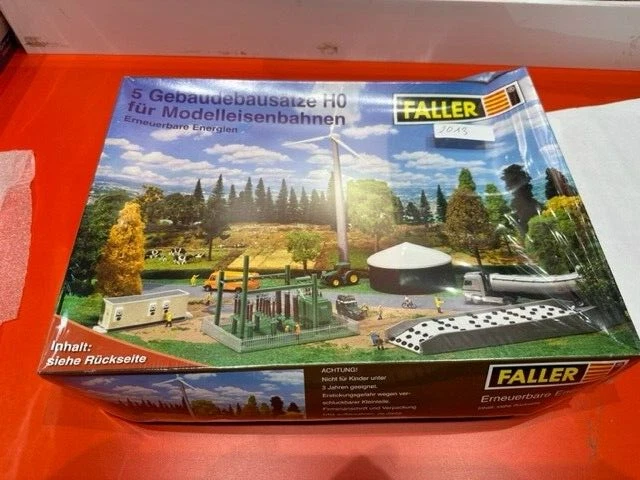 FALLER BAUSATZ H0 Erneuerbare Energien Windrad Modelleisenbahn Set faller-bausatz-h0-erneuerbare-energien-windrad-modelleisenbahn-set