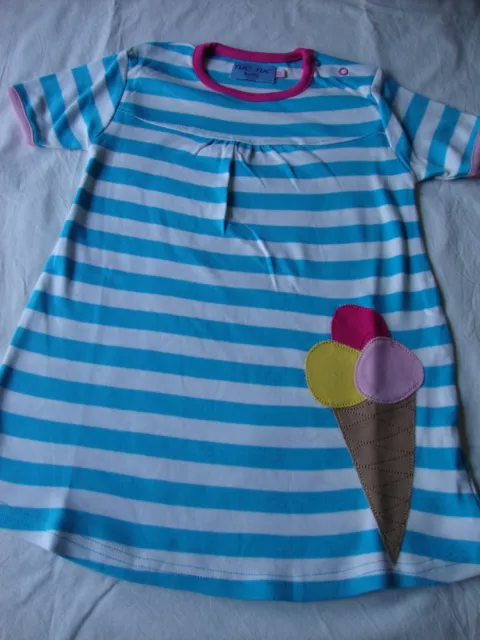 *ex abito in jersey a righe TUC TUC bambina 2-3 anni manica corta NUOVO SENZA ETICHETTE nuovo