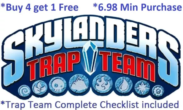 *Buy 4=1Free Skylanders Trap Team Complete UR Set w Checklist*$6.98Minimum👾