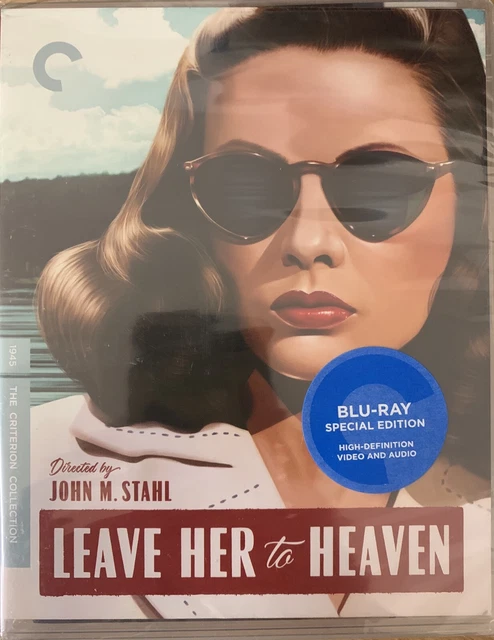 LEAVE HER TO HEAVEN - BLURAY 1945 BRAND NEW! Criterion #1020 *Region A*