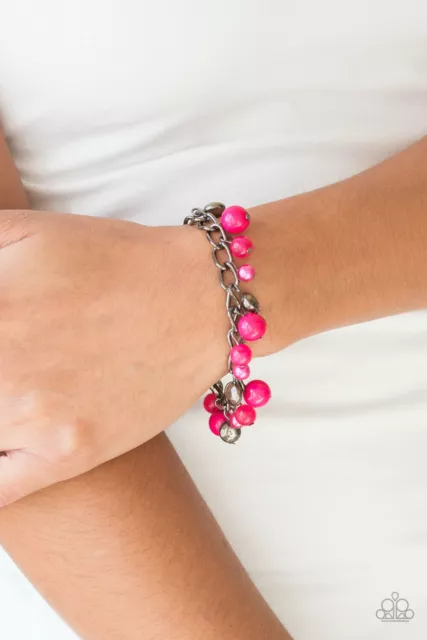 NEW Paparazzi Jewelry Bracelet Hold My Drink Pink NWT