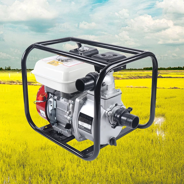 2 Inch Gas Water Semi Trash Pump 6.5HP Gas-Power Water Irrigation Transfer Pump