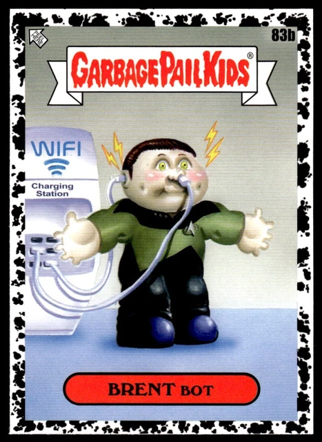 2023 GARBAGE PAIL enfants chaos intergoolactique trou noir #83B Brent ...