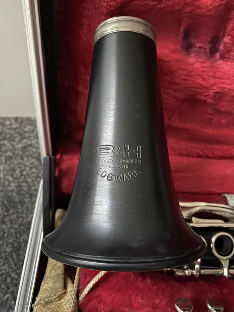 Boosey and Hawkes Edgeware clarinet Used Ebony Wooden 3