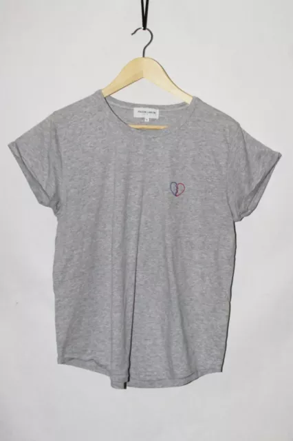 Maison Labiche Shirt Broken Heart Gray size XL Women's