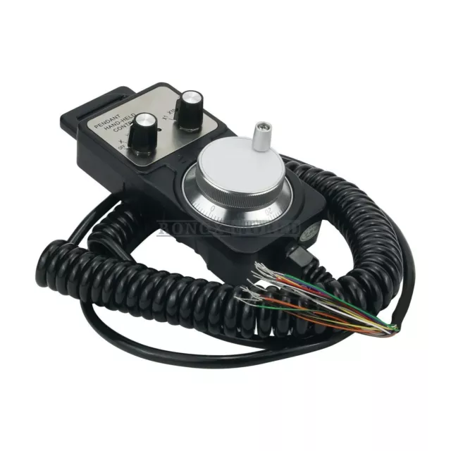 1x 4 Axis MGP CNC Handwheel Manual Pulse Generator for Fanuc/Mitsubishi/Siemens