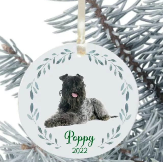 Kerry Blue Terrier Dog Memorial Gift Christmas Decoration Hanging