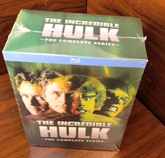 The Incredible Hulk: The Complete Series [Blu-ray] NEW-Free Box Shipping w/Track