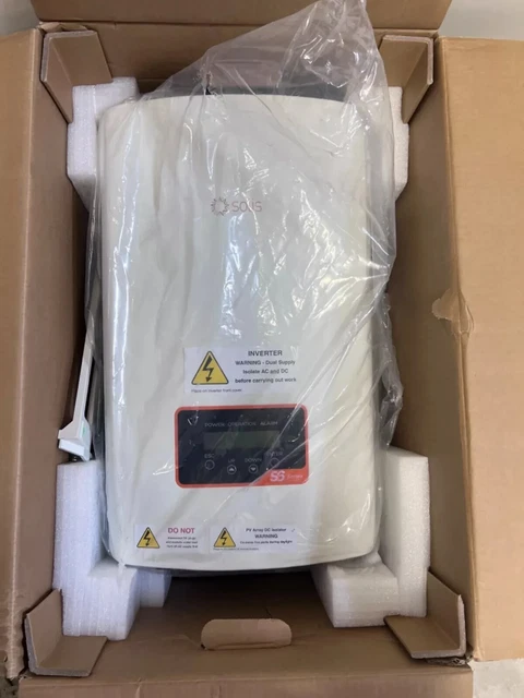 SOLIS S6-GR1P6K-DC INVERTER Dual MPPT 6kW Single Phase £370.00 ...