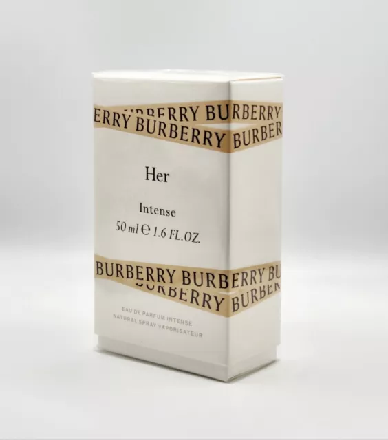 Burberry Her Intense Eau de Parfum 1.6 oz/ 50 ml, Discontinued, Rare, Sealed New