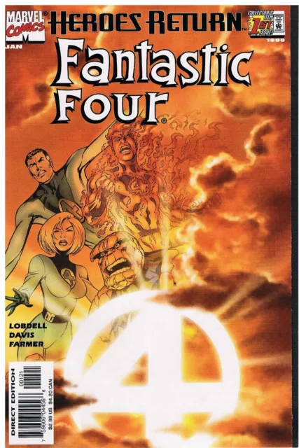 Fantastic Four No.1 1998 Sunburst Variant Cover Edition