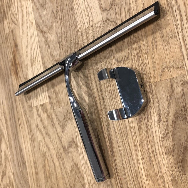 Extractor de ducha baño soporte de pared acero inoxidable vidrio ventana limpiador de alta calidad