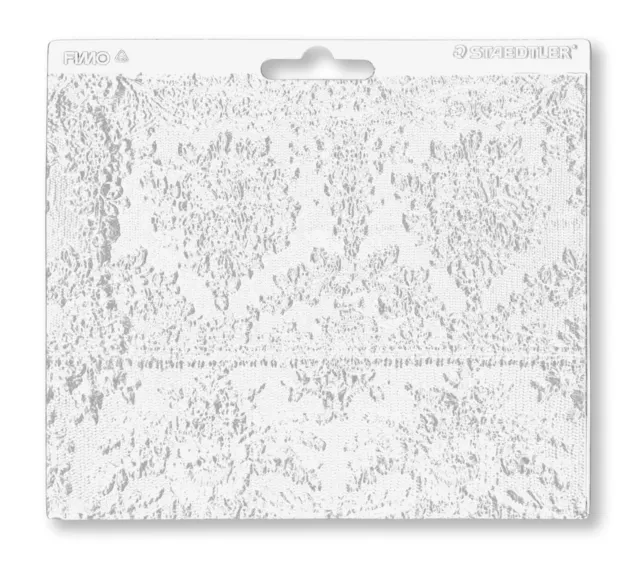 Staedtler Fimo Single LACE TRIM Texture Sheet Craft Art 16.7cm x 14cm Tumdee