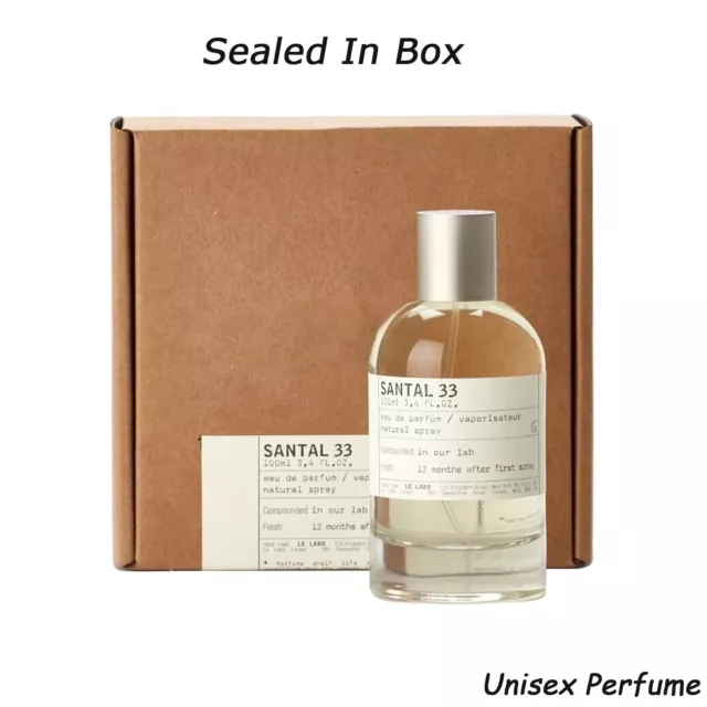 Le Labo Santal 33 Spray for Unisex Eau de Parfum New With Box 100ml