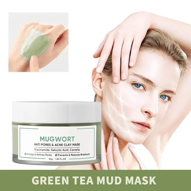 GREEN TEA MATCHA Mud Mask Deep Cleansing Pore Minimizer Texture 5