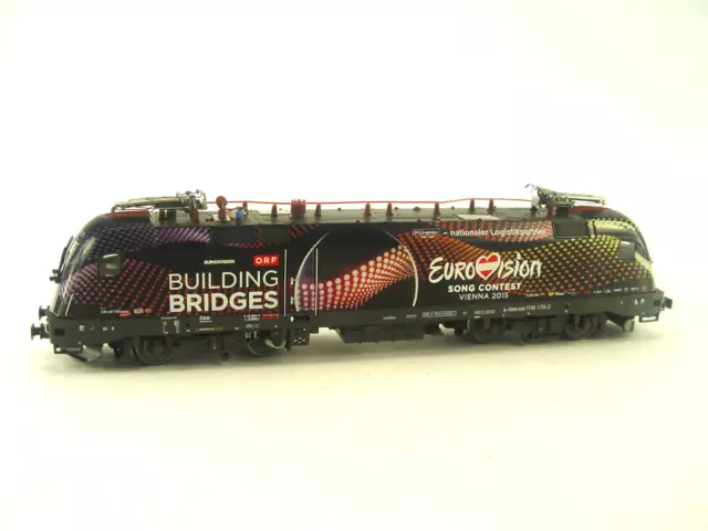 ÖBB Taurus 1116 170  "Eurovision Vienna"  No. 673 - Roco  HO  1:87  - #E - gebr.