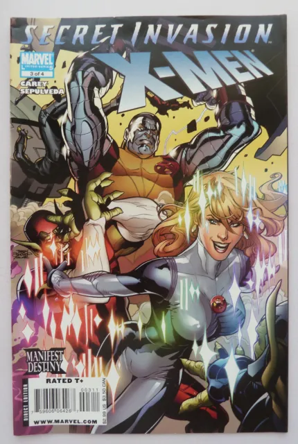 Secret Invasion X-Men #3 - (3 of 4) - Marvel Comics December 2008 VF- 7.5