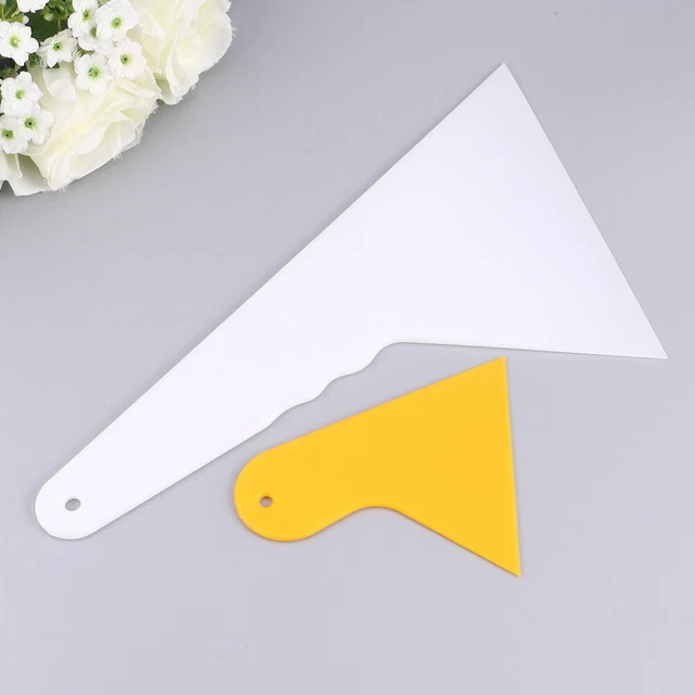 2 PCS Petit Grattoir Raclette Pour Voiture Grattoir À Verre Outil