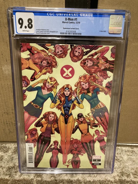 X-men 1 1:50 Dauterman Jean Grey Phoenix Variant Hickman CGC 9.8