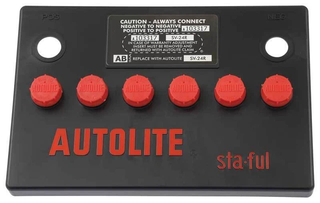 1964-73 Ford Mustang; Autolite Battery Cover; "sta-ful"