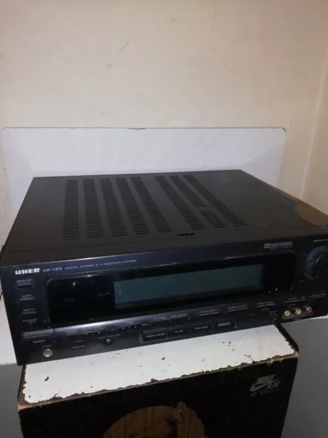 Ampli Video  Uher Up-120 Digital Stereo A/V Receiver Fonctionne Vintage