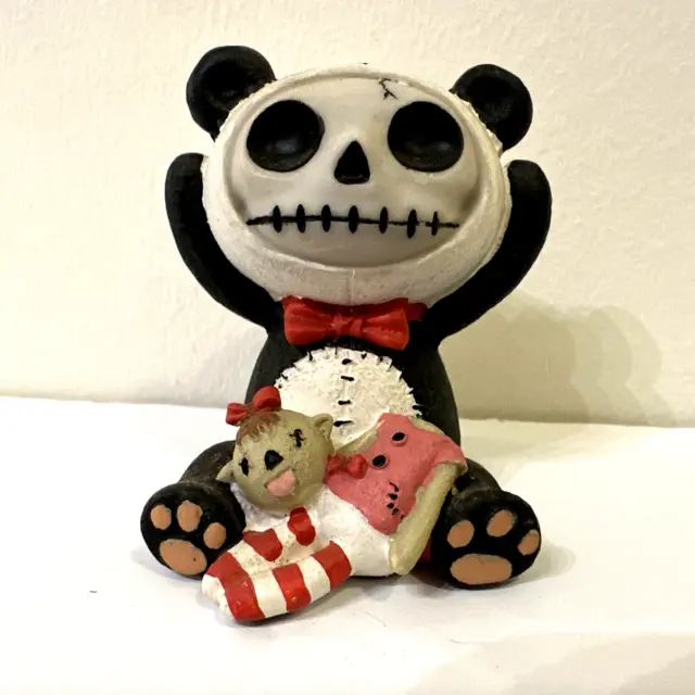 Furrybones Pandie Signature Skeleton Innocent Panda Bear Costume & Beheaded Doll