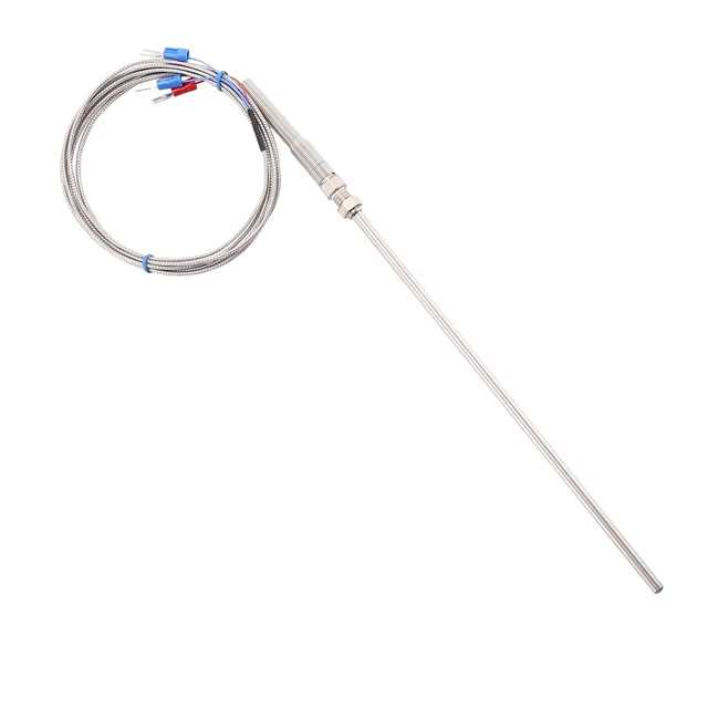 Produktbild von Typ K Thermoelement-Sonde – -50°C Bis 1200°C, Edelstahl, 300mm, Für Digitale Thermometer