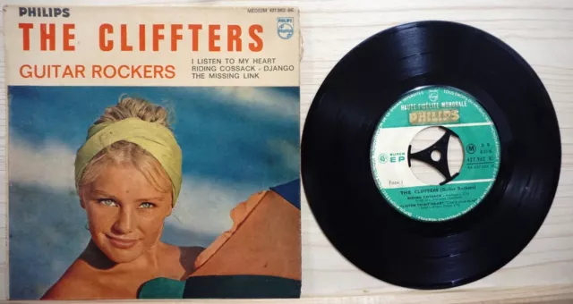 Philips Records 1963 [The Cliffters] Guitar Rockers 7" EP