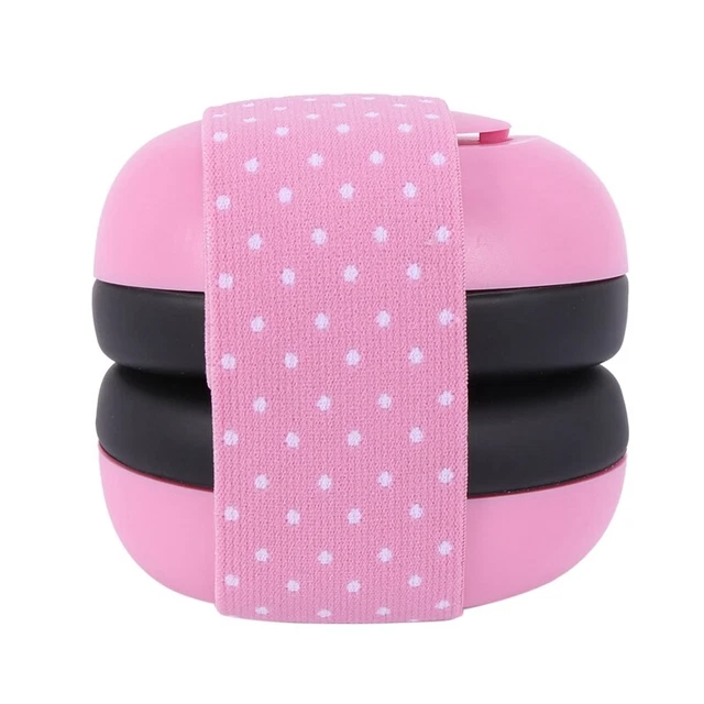 1 Pair Baby -noise Earmuffs Elastic Strap Ear  Baby Earmuffs Soundproof Hearinh