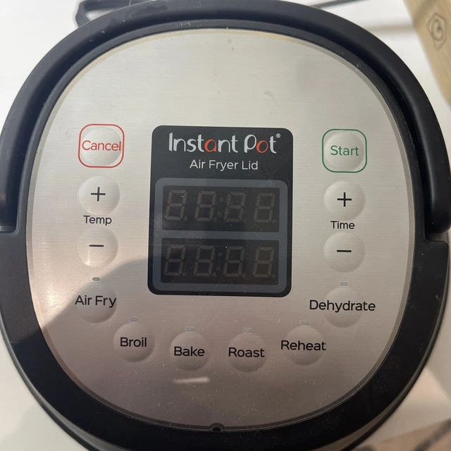 INSTANT POT 6 Quart Dehydrate Air Fryer Lid 13.05 PicClick