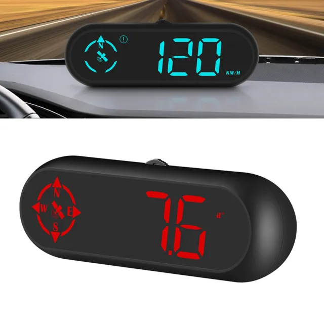 G9 GPS Speedometer Auto HUD Head-Up Display On-board Computer Car Speed Alarm