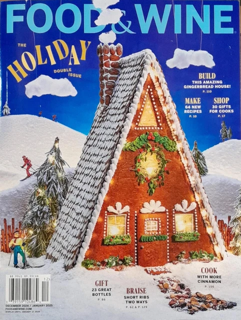 NEW FOOD & Wine Magazine December 2024/January 2025 The Holiday Double ...