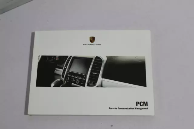 Porsche 911 GT3 991 Pcm booklet