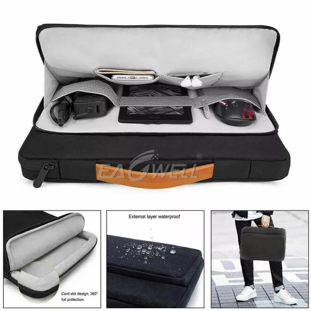 Notebook Case Laptop Sleeve Hand Bag For MacBook Mac Pro Air Retina 13.3" 14"