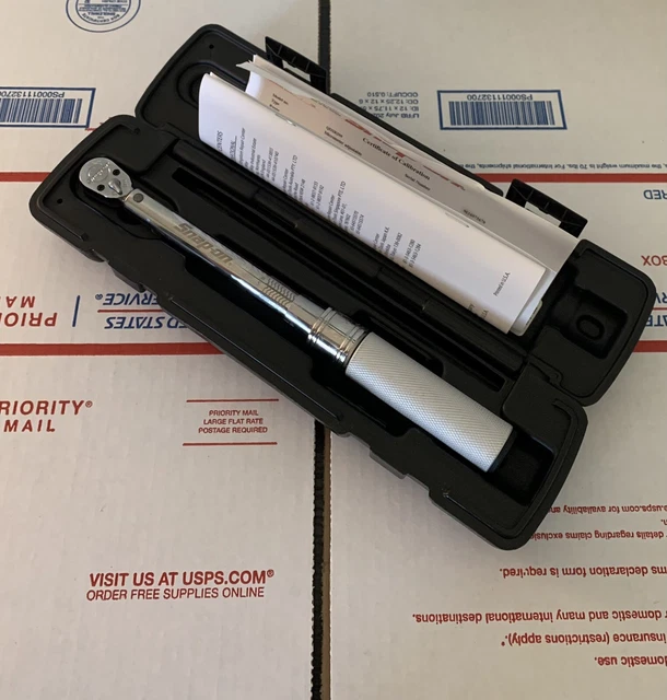 SNAPON TORQUE RATCHET Wrench 3/8" Drive QD2R200 40200 In lbs 239.99