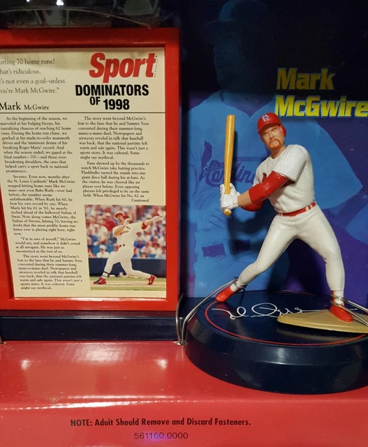 Mark McGwire Cardinals (Special Edition) Action Figure with card 1999. See Pics Mark McGwire Cardinals (Special Edition) Action Figure with card 1999. See Pics