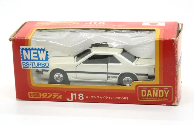 Tomica Dandy N°018 Nissan Skyline 2000 RS - 1:43 - Japon - Neuf Mint In Box