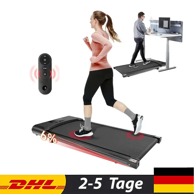 Tapis de course pliable 14km/h, RUN100 édition limitée Milor, garanti