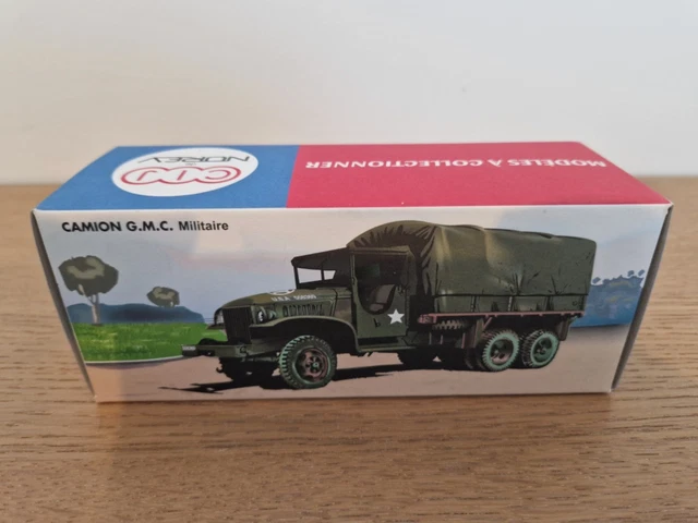 Camion Berliet L64 Caisse bâchée Raid Afrique 1963 - 1/43 Hachette IXO